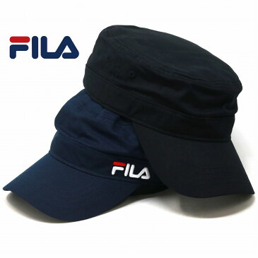 ワークキャップ メンズ FILA HERITAGE 帽子 日よけ フィラヘリテージ キャップ フリーサイズ 57〜59cm サイズ調整可 洗濯できる 吸湿速乾 ブラック ネイビー【 cadet cap 】メール便無料 誕生日 ギフト プレゼント ラッピング無料 父の日