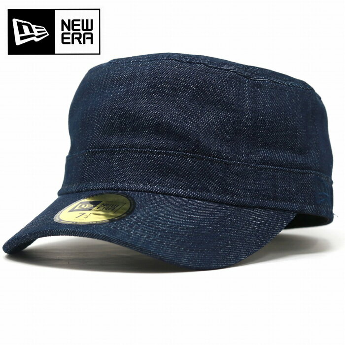 本日限定10%OFFクーポン デニム NEWERA キャップ コットンキャップ ニューエラ キャップ メンズ ワークキャップ メンズ WM-01 キャップ レディース インディゴデニム10代 20代 30代 ファッション ストリート コーデ おしゃれ ブランド プレゼント ギフト包装無料