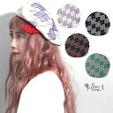 \期間限定▽5%OFFクーポン対象/ かわいい ベレー帽 春夏用 アーガイル柄 ベレー Barairo no Boushi タッセル付き 刺繍 飾り 可愛い 帽...