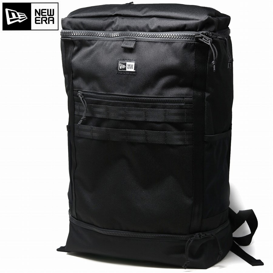 本日限定10%OFFクーポン ボックスパック 46L ラージ バッグ メンズ PC対応 NEWERA リュック メンズ バッグ レディース ニューエラ ビジネスバッグ シンプルデザイン 黒 ブラック［ back pack ］［ work bag ］10代 20代 30代 ファッション ブランド プレゼント