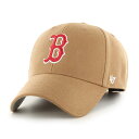 \告知▽全品10%OFFクーポン/ フォーティーセブン ブランド キャップ レッドソックス ボストン・レッドソックス '47 MVP メンズ レディース 47brand 47キャップ 春夏 秋冬 マジックアジャスター キャメル 10代 20代 30代 40代 誕生日 プレゼント 父の日 baseball