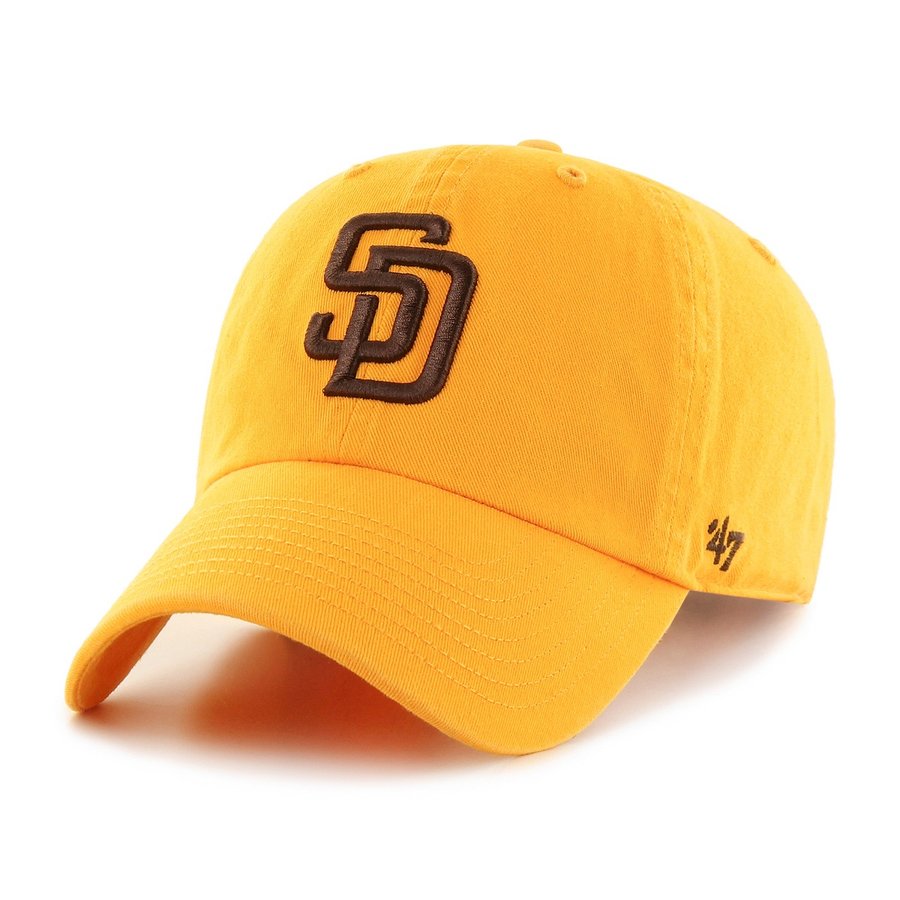 47 キャップ パドレス クリーンナップ サンディエゴ・パドレス '47 CLEAN UP 47brand San Diego Padres 春夏 秋冬 フォーティセブン ブランド ゴールド 10代 20代 30代 40代 誕生日 プレゼント ラッピング無料 