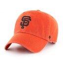 47 キャップ ジャイアンツ クリーンナップ サンフランシスコ ジャイアンツ 039 47 CLEAN UP 47brand San Francisco Giants 春夏 秋冬 フォーティセブン ブランド オレンジ 10代 20代 30代 40代 誕生日 プレゼント ラッピング無料 baseball cap