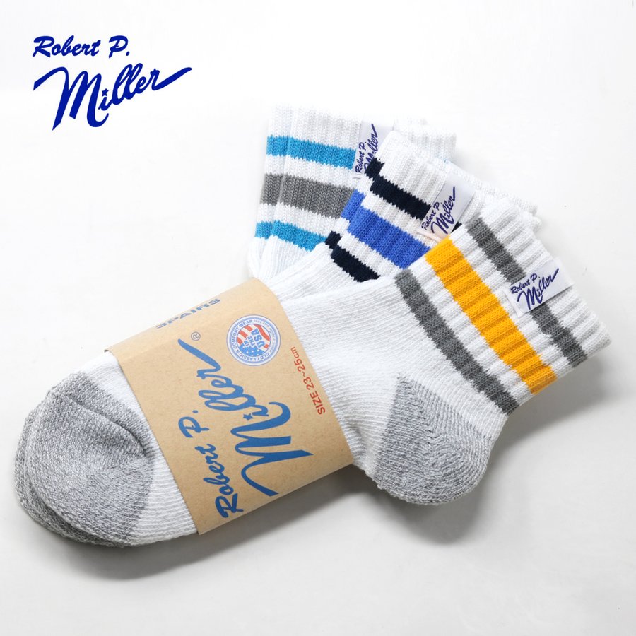 Сȥԡߥ顼 å 硼 3­å  ROBERT P. MILLER å ꥫ ֥ Ԥ 饤 23cm25cm  ץ쥼 ե̵ [ socks ]