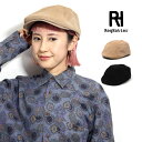 レザー ハンチング スエード ハンチング帽 ReqHatter メンズ ハンチング レックハッター レザー ピッグ 本革 帽子 ハンチング 本革 ベージュ/ブラ...