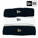 ＼本日限定クーポン利用で5%OFF／ ニューエラ ヘアバンド ストック New Era HEADBAND ヘッドバンド パイル地 フリーサイズ スポーツ ヘアバン ロゴ ヘアアクセ / ホワイト ブラック ゴールド 誕生日 ギフト プレゼント ラッピング無料 メール便無料 [ head band