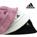 adidas ファーハット アディダス 帽子 フェイクファーハット FAKE FUR HAT 秋冬 バケットハット レディース 日よけ UV 洗濯可 Lサイズ 全3色 誕生日プレゼント adidas 帽子 通販 クリスマス ギフト ラッピング無料 [ hat ]