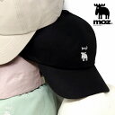 メール便無料 全5色 moz キャップ 北欧 帽子 淡色 レディース プチプラ 帽子 モズ ブランド エルク かわいい ロゴキャップ