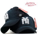 アメリカンニードル キャップ メンズ レディース ブランド アメカジ ニューヨーク・ブラックヤンキース ニグロリーグ LUTHER baseball cap 父の日 プレゼント ギフト包装無料