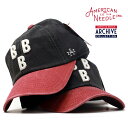 アメリカンニードル キャップ メンズ レディース ブランド アメカジ バーミンガム・ブラックバロンズ ニグロリーグ ARCHIVE baseball cap 父の日 プレゼント ギフト包装無料