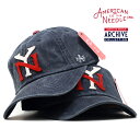 アメリカンニードル キャップ メンズ レディース ブランド アメカジ ニューヨークアメリカンズ NHL ARCHIVE baseball cap 父の日 プレゼント ギフト包装無料