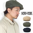 ＼告知◇クーポン利用で10%OFF／ new york hat キャンバス生地 ハンチング帽子 アメリカブランド キャスケット メンズ ニュースボーイキャップ キャスケット レディース ニューヨークハット 全3色 通販 ギフト 誕生日 プレゼント ラッピング包装無料 メール便無料