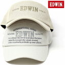 エドウイン メッシュキャップ メンズ キャップ メンズ アポロキャップ メッシュ EDWIN 帽子 エドウィン インターロックメッシュ ベースボールキャップ サイズ調節可 ベージュ/ライトグレー 全2色 父の日 ギフト プレゼント ギフト包装無料 敬老の日 [ cap ]