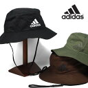 メール便無料 adidas ハット アウトドア 帽子 あご紐 日よけ ギフト 誕生日 プレゼント ラッピング包装無料