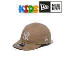 NEWERA My 1st 9TWENTY ニューエラ キャップ 最小サイズ 乳幼児 帽子 ニューヨーク・ヤンキース ロゴ キャップ ベビー用 カーキ×ホワイト［ cap ］ベビーグッズ 1才 2才 誕生日 ギフト プレゼント 出産祝い ベビー用品 ベビー帽子 ラッピング無料