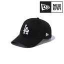 ロサンゼルス・ドジャース キャップ ニューエラ NEWERA 9TWENTY クロスストラップ ウォッシュドコットン フリーサイズ 黒 ブラック × ホワイト ...