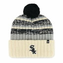 ＼本日限定クーポン利用で5%OFF／ 47brand ニット帽 ボンボン カフニット シカゴ・ホワイトソックス white sox Tavern '47 Cuff Knit メンズ レディース ニットキャップ 秋 冬 ニット帽 ポンポン ブランド ナチュラル 10代 20代 30代 40代 50代 60代 クリスマス ギフト