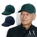 キャップ ブランド アルマーニエクスチェンジ 帽子 ナイロン系 メンズ アルマーニ ロゴキャップ 正規輸入品 Armani Exchange 紺 緑 ネイビー ...