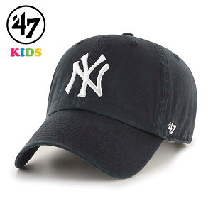 ꥯݥѤ5%OFF 47 å å 󥭡 ˥塼衼󥭡 ֥å Ҷ ˹ Yankees Kids '47 CLEAN UP 47brand MLB ղ  ˤλ λ å  ơ ץ쥼  ե åԥ̵ [