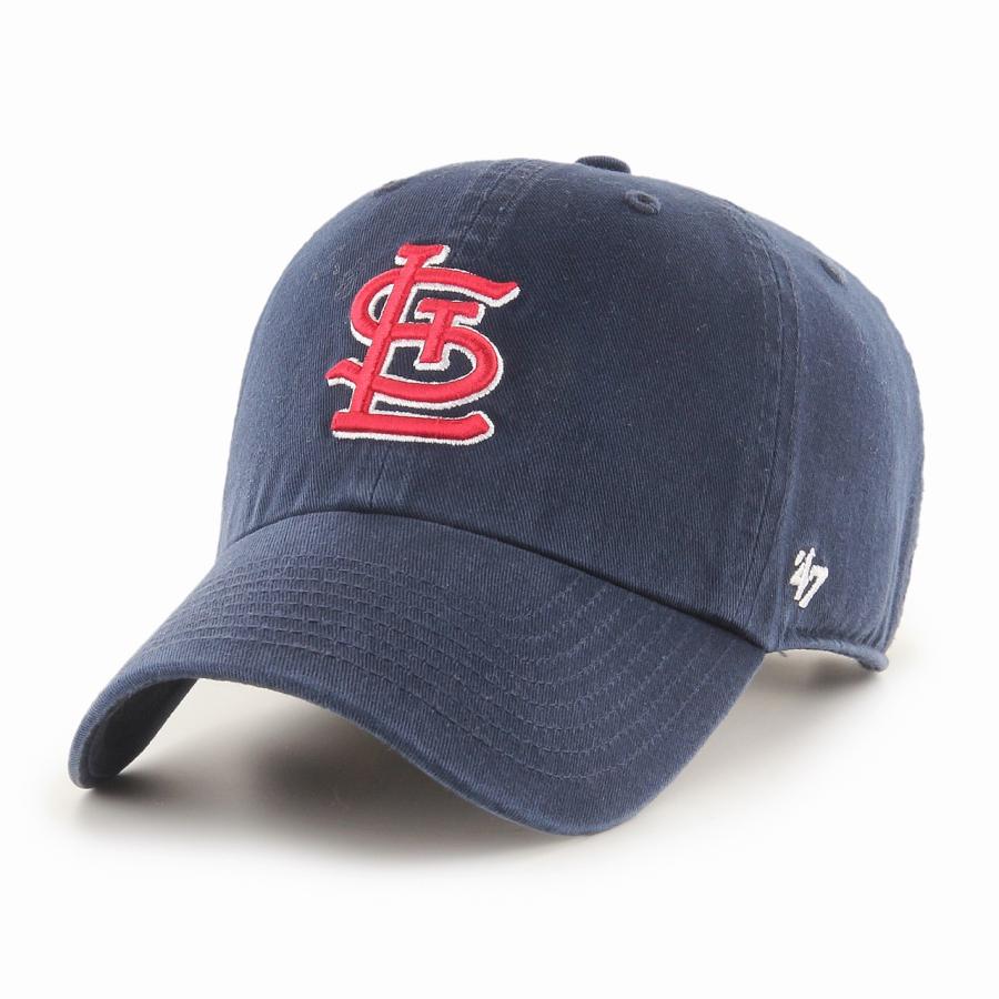 47 キャップ カージナルス ネイビー セントルイス・カージナルス Cardinals '47 CLEAN UP 47brand 47キャップ MLB公式 春夏 秋冬 フォーティセブン ベースボールキャップ Bone ボーン 小物 プレゼント 誕生日 ギフト 父の日 