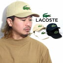 ラコステ 帽子 レディース ＼本日クーポン利用で5%OFF／ LACOSTE キャップ コットン 帽子 レディース 帽子 メンズ ビッグロゴ BIG ロゴキャップ ラコステ キャップ メンズ キャップ レディース 帽子 シンプルキャップ 全4色 20代 30代 40代 50代 送料無料 父の日 ギフト 母の日 プレゼント