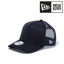 ニューエラ メッシュキャップ 無地 帽子 メンズ シンプル キャップ NEWERA 9FORTY A-Frame トラッカー ベーシック スナップバック 紺 ネ...