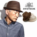 ステットソン ハット メンズ リネンガーゼ stetson ハット 春夏 ハット STETSON 帽子 ニューレスコー 中折れハット 紳士 中折れ帽 中折れ帽子 全2色 父の日 ギフト 40代 50代 60代 ファッション シニア コーデ 小物 秋 冬 [ fedora ]