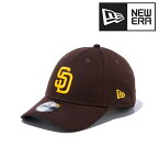 NEWERA 9FORTY ニューエラ サンディエゴ・パドレス キャップ メンズ 帽子 野球 MLB ロゴキャップ レディース フリーサイズ チームカラー 父の日 帽子 プレゼント 男性 誕生日 ギフト ラッピング ギフト包装無料 [ baseball cap ]