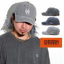 \期間限定▽5%OFFクーポン対象/ ユニバーサルオーバーオール キャップ メンズ ピグメント加工 キャップ レディース 帽子 メンズ Universal Ov...