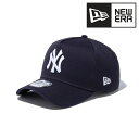 ニューヨーク・ヤンキース ロゴキャップ メンズ ニューエラ 帽子 キャップ ユニセックス NEWERA 9FORTY A-Frame トラッカー ネイビー × ...