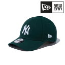 NEWERA 9FORTY ニューヨーク・ヤンキース ニューエラ キャップ メンズ 帽子 野球 MLB ロゴキャップ レディース フリーサイズ ダークグリーン ...