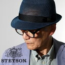 \本日▼全品10%OFFクーポン/ 中折れハット メンズ ステットソン ハット メンズ 涼しい帽子 サマーハット STETSON ハット 帽子 メンズ 中折れ帽...