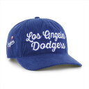 47 キャップ ドジャース 深め 47brand DODGERS CHAIN SCRIPT HITCH LC ロサンゼルス・ドジャース 秋冬 帽子 メンズ レデ...