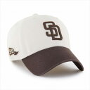 47 キャップ パドレス '47 CLEAN UP メンズ レディース 47BRAND MLB公式 PADRES GRAND STAND CLEAN UP Bo...