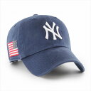 47 キャップ フォーティーセブン ブランド ヤンキース '47 CLEAN UP メンズ レディース 47BRAND 春 夏 秋 冬 Yankees Heri...
