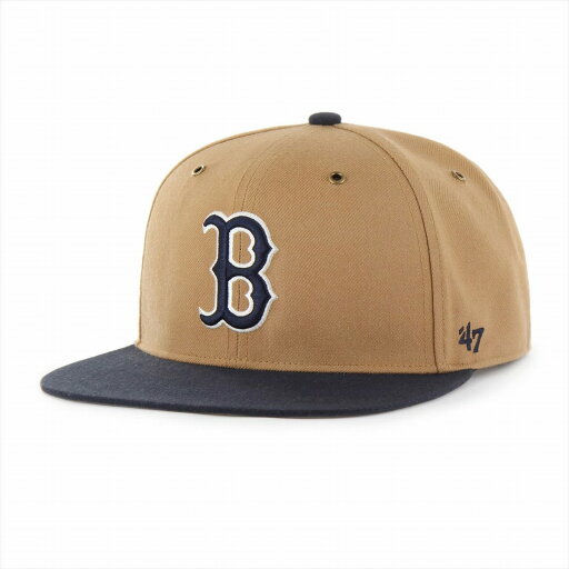 \本日限定▽全品10%OFFクーポン/ 47 スナップバック キャップ ボストン・レッドソックス '47 RED SOX WORK SHOP CAPTAIN Camel x Navy (キャメル×ネイビー) レッドソックス 2トーン 刺繍 人気 ロゴキャップ フラットバイザー スナップバックキャップ 誕生日 \本日限定▽全品10%OFFクーポン/ 47 スナップバック キャップ ボストン・レッドソックス '47 RED SOX WORK SHOP CAPTAIN Camel x Navy (キャメル×ネイビー) レッドソックス 2トーン 刺繍 人気 ロゴキャップ フラットバイザー スナップバックキャップ 誕生日