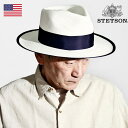 パナマハット ステットソン 春夏 帽子 メンズ Stetson ハット ヴィンテージ ウィペット型 中折れハット 高級 パナマ エクアドル製 STETSON パ...