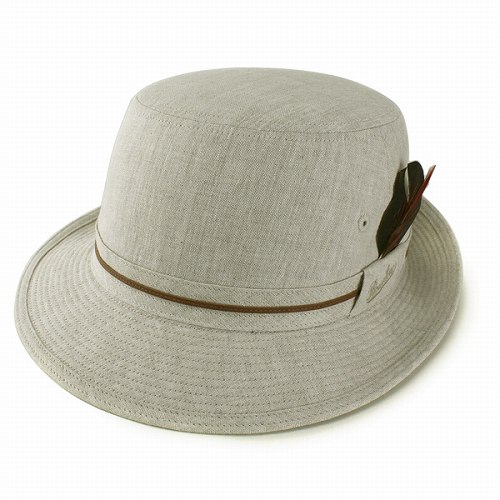 ＼期間限定クーポン利用で5%OFF／ ハット メンズ 帽子 Borsalino ボルサリーノ アルペンハット 春夏 麻 日本製 アルペン帽 紳士 リネン..