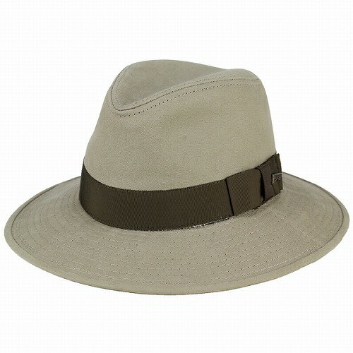 本日限定10%OFFクーポン Indiana Jones 帽子 中折れハット ワイドブリム マニッシュ サファリ つば広 ハット メンズ インディ・ジョーンズ 映画 コットンハット 秋冬 紳士 帽子 カジュアル カーキ [ fedora ] wide-brim [ Indiana Jones Hat ] 父の日