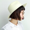 ハット レディース ストローハット 白 ペーパーブレード 春...