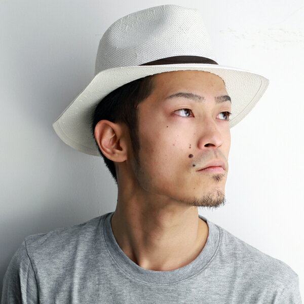 ＼期間限定クーポン利用で5%OFF／ ストローハット メンズ レディース帽子 HATS & DREAMS ハット&ドリームズ 春夏 ペーパー 中折れハット ( イタリア製 ハット 麦わら帽子 中折れハット 中折れ帽 レザーバンド 革 メンズハット 紳士帽子 麦わらハット 中折れ帽子 おしゃれ 1