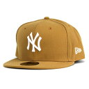 ＼本日限定クーポン利用で5 OFF／ NEWERA キャップ メンズ ニューエラ new era 59FIFTY ニューヨーク ヤンキース ウィート スノーホワイト MLB baseball