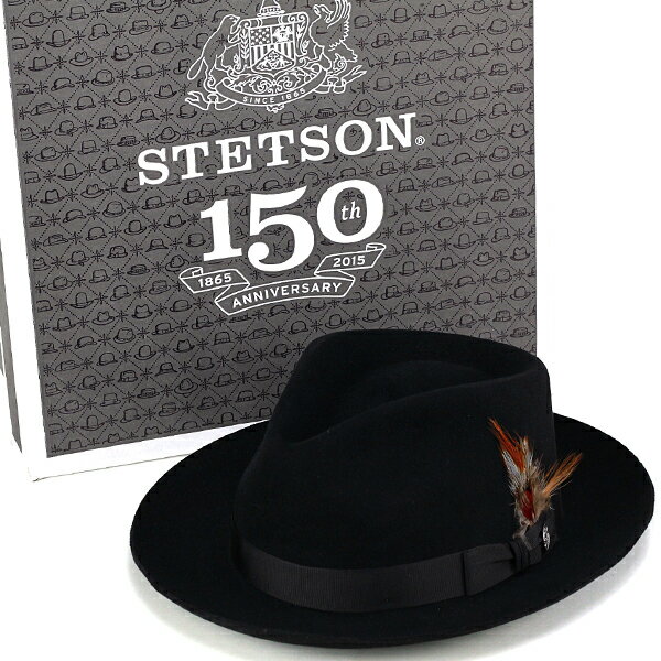 ƥåȥ ϥå stetson 150ǯ ޤϥå  DOWNS ޤ˹ » ѥϥåȥܥå  ֥å ( 57cm 59cm 61cm  ֥˹ եȥϥå 40 50 60 եå ե ե դդ 󥺥ϥå »˹ ܤ ) 