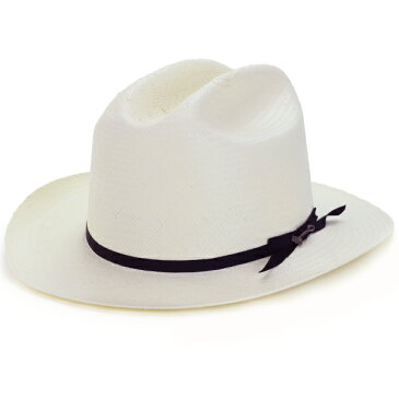 ステットソン 春夏 帽子 OPEN ROAD テンガロン ストローハット シャンタン 6X 中折れハット メンズ レディース STETSON 帽子 シンプル 無地 高級 上品 小さいサイズ 大きいサイズ 黒リボン 白 ホワイト ナチュラル stetson 帽子通販 ギフト 父の日