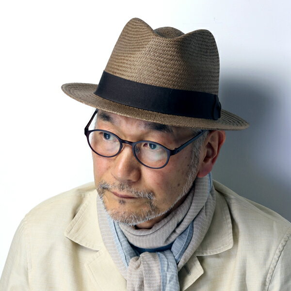 \本日▽全品5%OFFクーポン/ パナマハット メンズ 春夏 大きいサイズ セラノハット パナマ帽 エクアドル産 ハット 中折れ帽 紳士 SERRANO HAT...