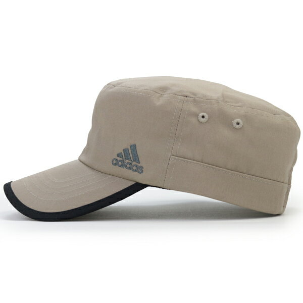 adidas キャップ メンズ スポーツ アディダス 帽子 ワークキャップ 57cm 58cm 59cm 60cm 61cm 62cm 63cm cap フリーサイズ 大きいサイズ マジックテープ サイズ調整 涼しい 夏 サマーキャップ ベージュ [ cadet cap ] 父の日