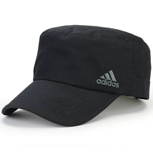 ワークキャップ メンズ adidas スポーツ アディダス 帽子 キャップ 57cm 58cm 59cm 60cm 61cm 62cm 63cm 64cm 65cm cap フリーサイズ 大きいサイズ マジックテープ サイズ調整 夏 サマーキャップ 涼しい / 黒 ブラック ギフト プレゼント 父の日 ギフト 