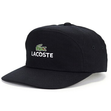 LACOSTE ラコステ ロゴキャップ オックスワイドキャップ メンズ レディース 大きいサイズ コットン100% シンプル M L LL サイズ調整 スポーツ 帽子 ワニ ブランド プレゼント ギフト プレゼント 包装