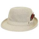  ROYAL STETSON アルペンハット メンズ 大きいサイズ　S M L LL 3L BS452後継品 ロイヤル ステットソン 春夏 アルペン帽 紳士 日本製 ハット サイズ豊富 洗濯可 涼しい 帽子 リネトロンミックス べージュ stetson 帽子通販 男性