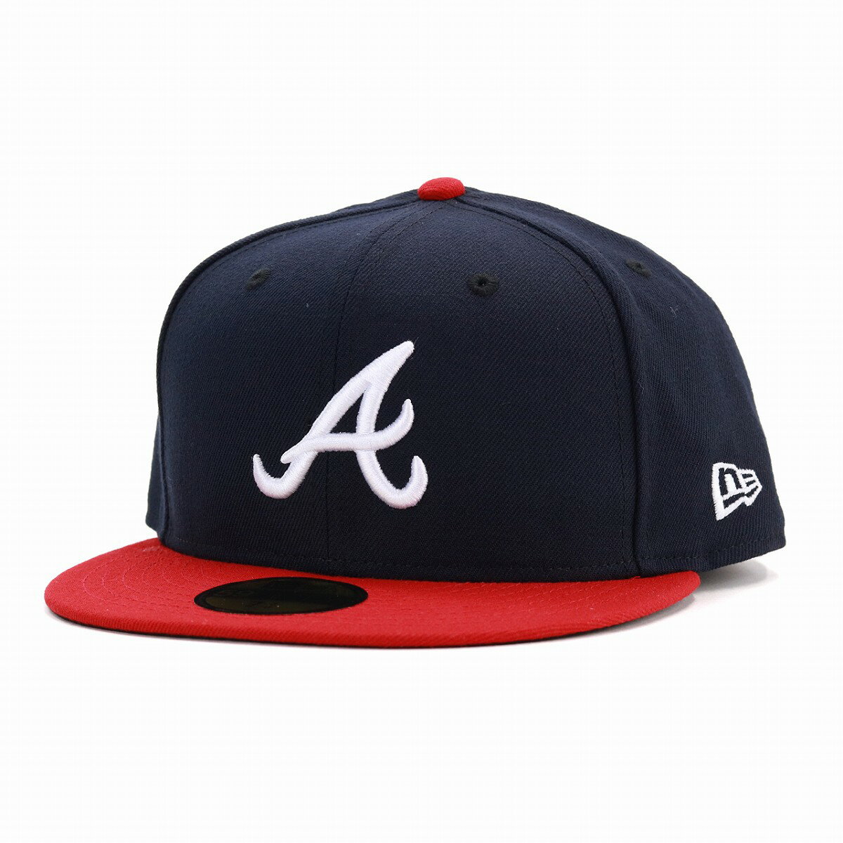 NEWERA キャップ ニューエラ 帽子 メンズ new era 59FIFTY MLB AUTHENTIC ベースボールキャップ ストリート ファッション メンズ ブランド サイズ豊富 大きいサイズ 小さいサイズ アトランタ ブレーブス ホーム MLB baseball cap